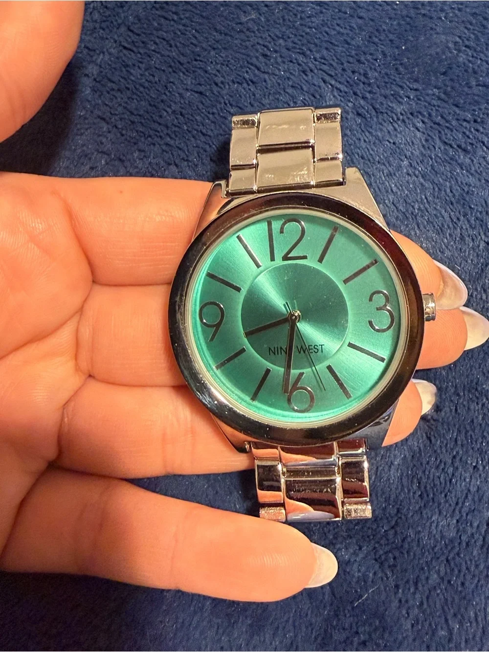 Nine West silver watch